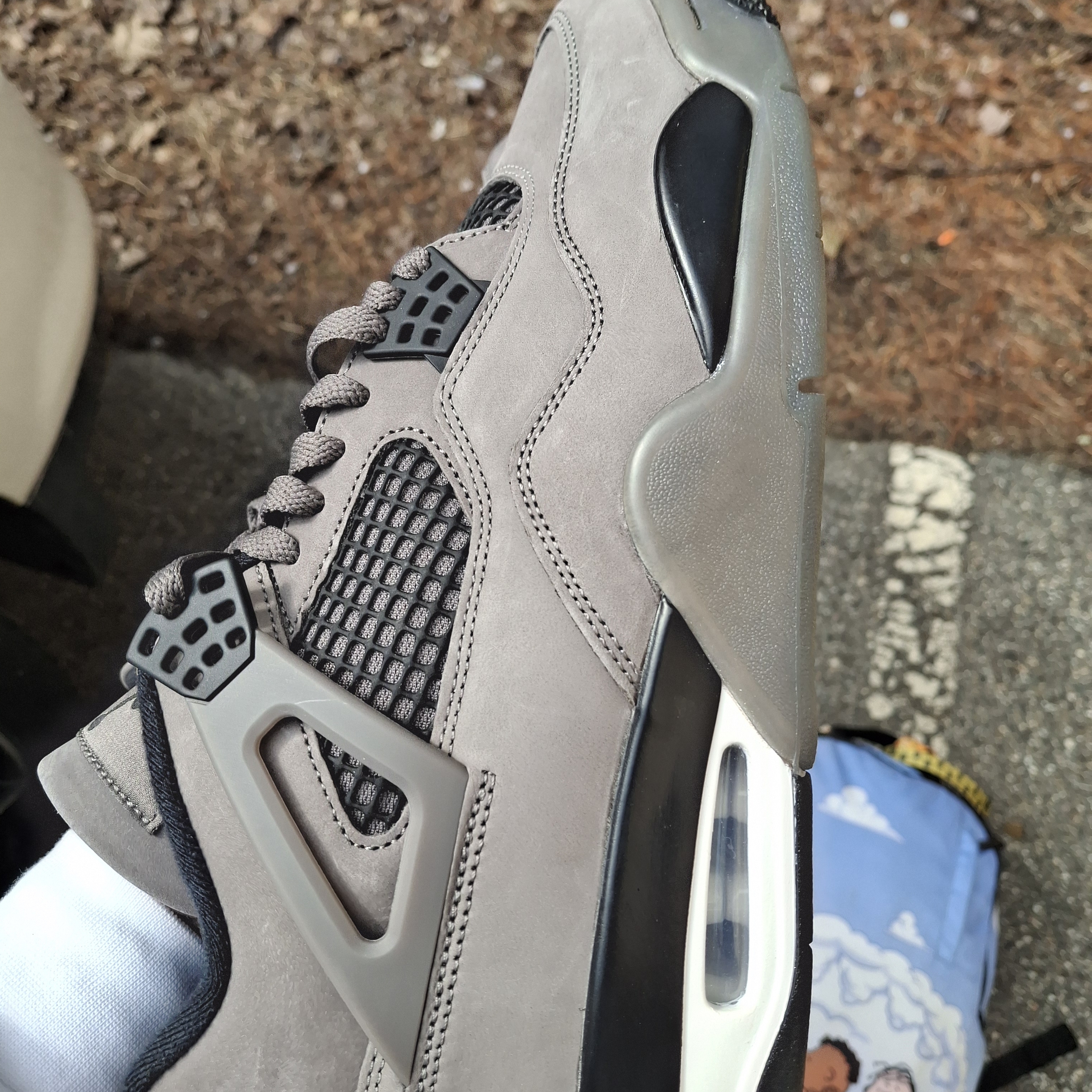 Suede Jordan 4s